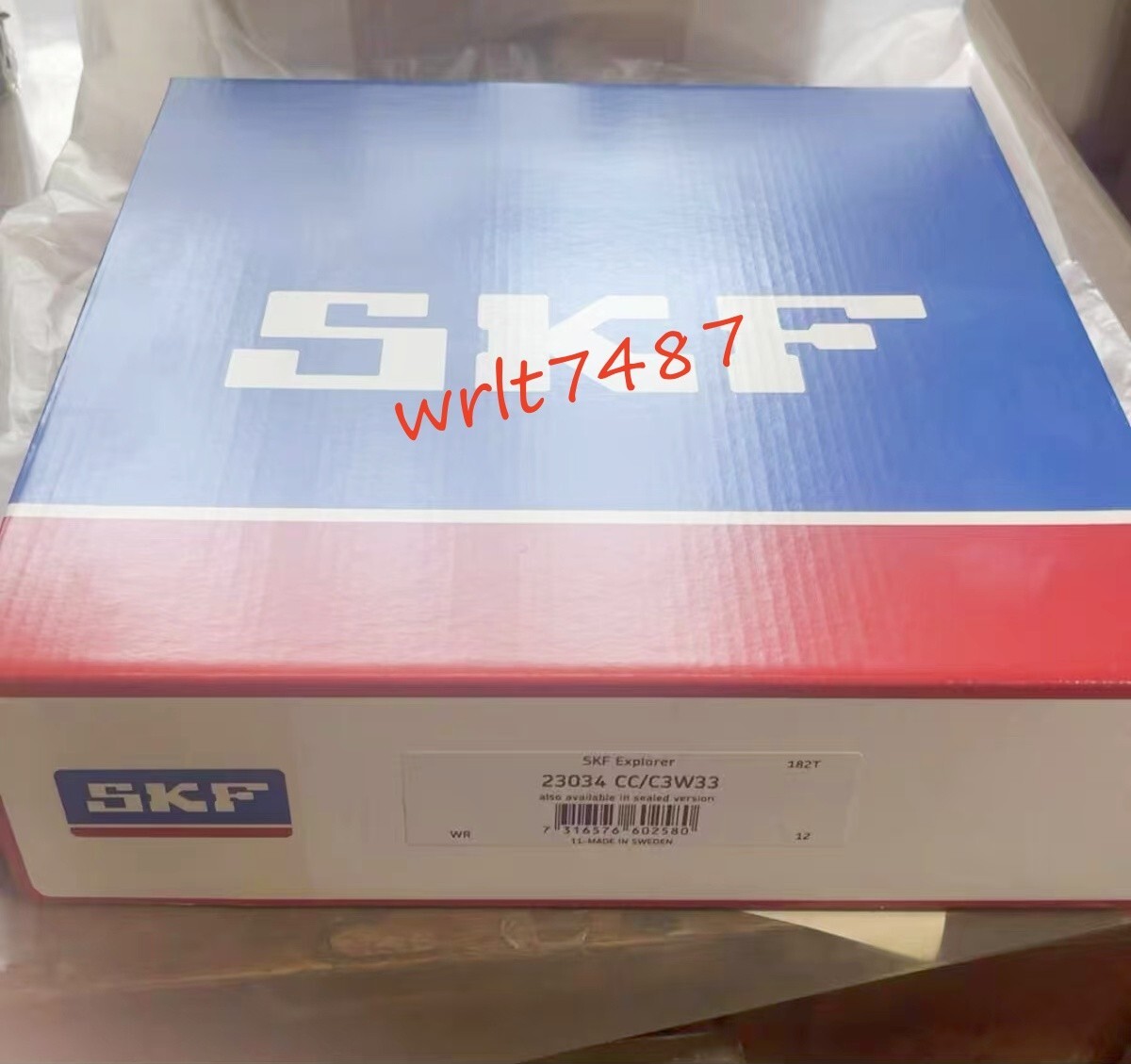 1X SKF 23034 CC/C3W33 spherical roller bearing
