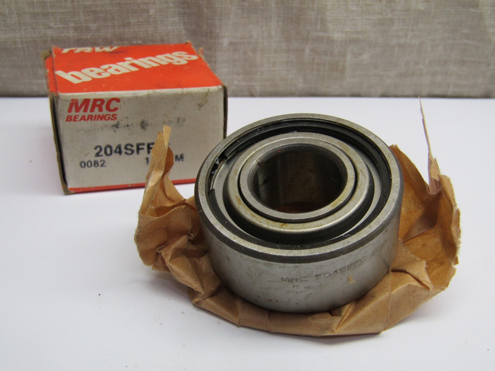 MRC SKF 204SFFC 20mm x 47mm x 20.6mm (13/16″) Shielded Bearing