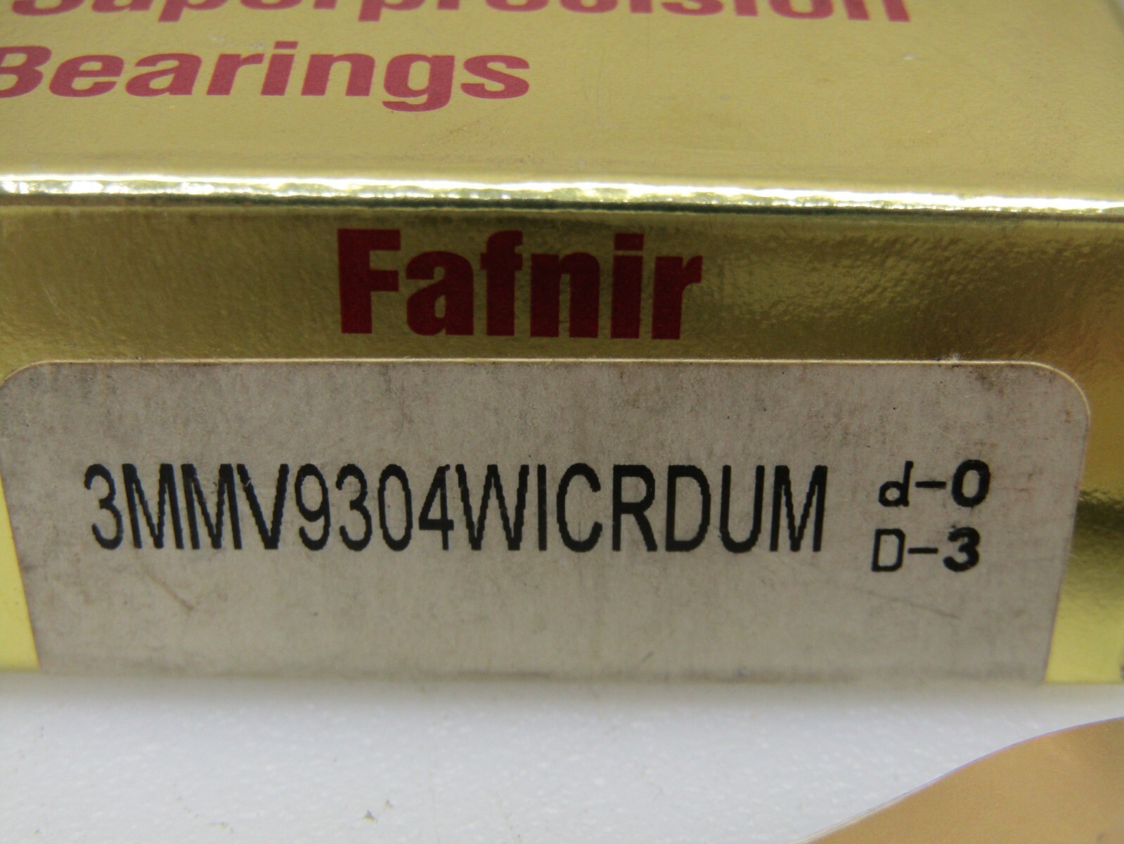 Fafnir 3MM9304WI CR DUM Super Precision 2-Bearing Set