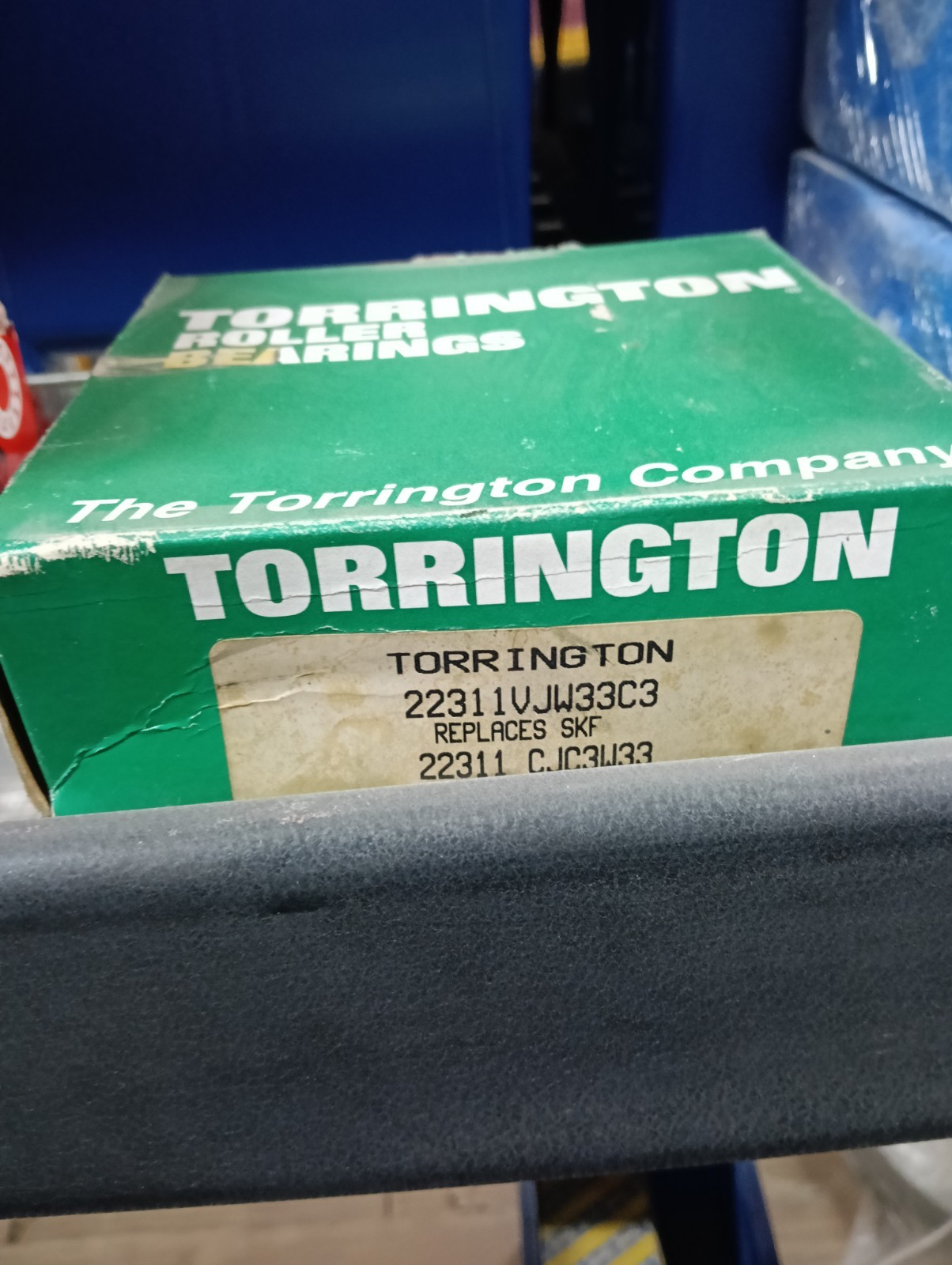 22311VJW33C3 TORRINGTON BEARING New Spherical Roller Bearing.