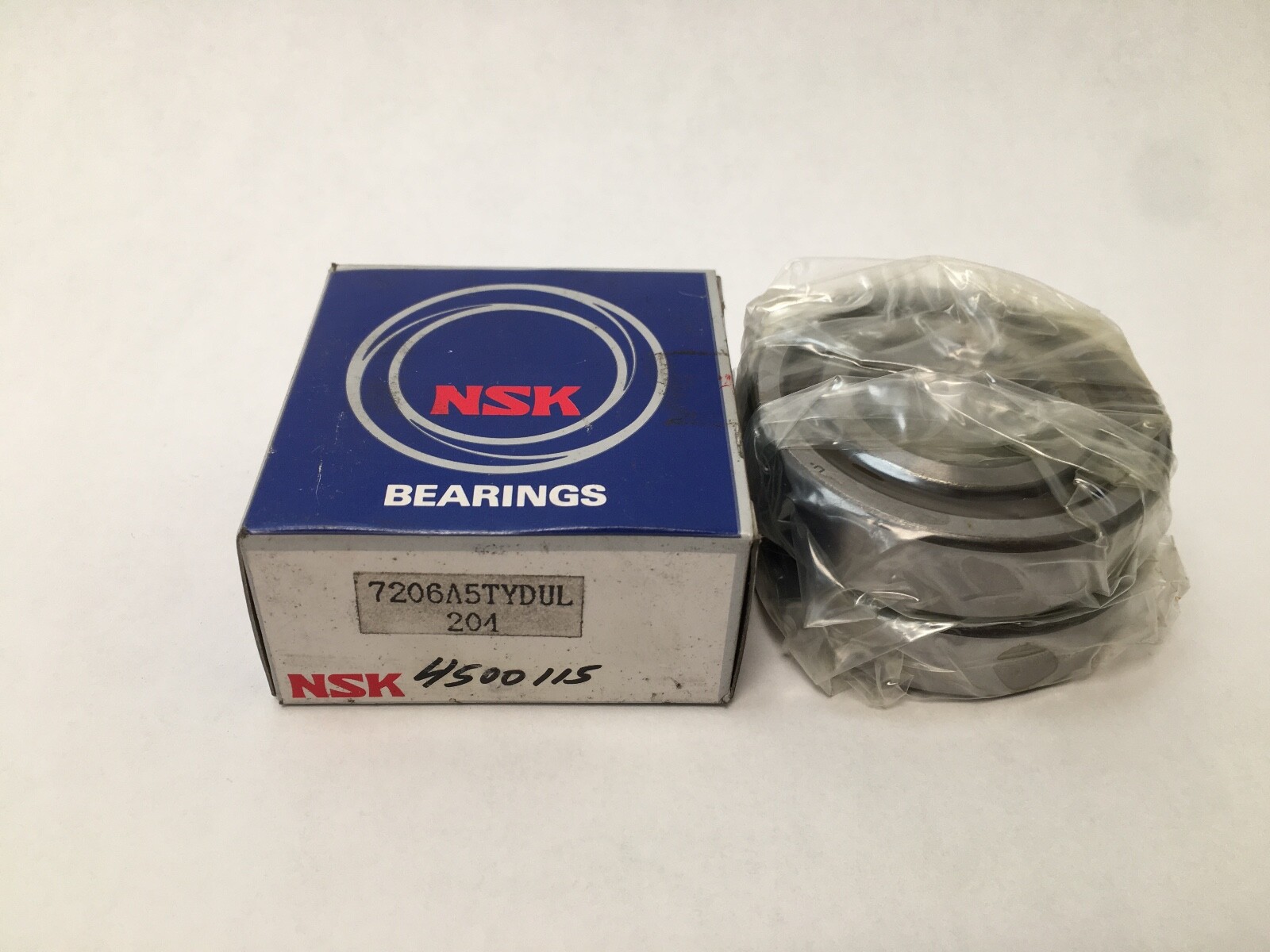 NSK 7206A5TYDUL Angular Bearing 30x62x16 mm 7206-A5TY-DUL Japan 2 pcs