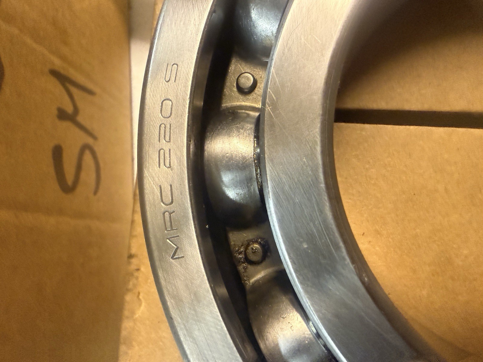 MRC 220S Ball Bearing MPN 220S Model 220S 100mm Bore 180mm OD 34mm