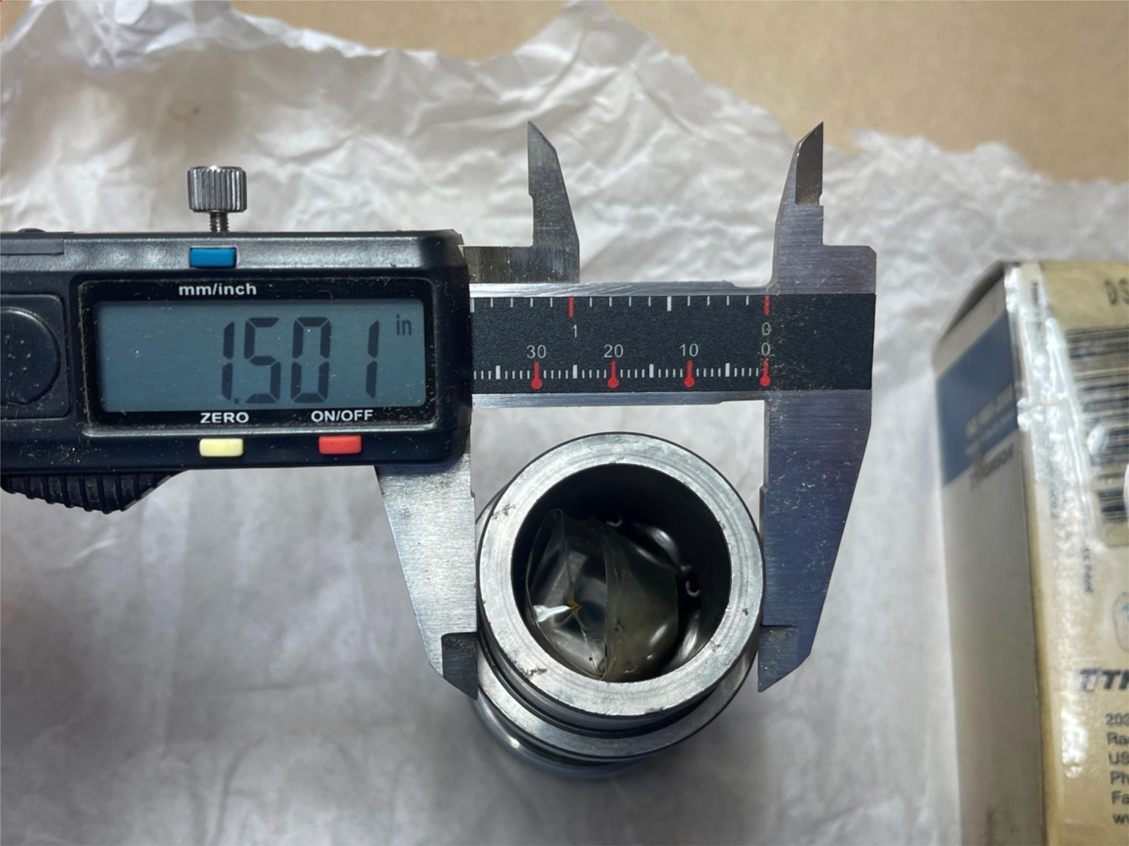 Thomson DS16 Ball Bushing Bearing Die Set Closed End for 1″ Diam Shaft