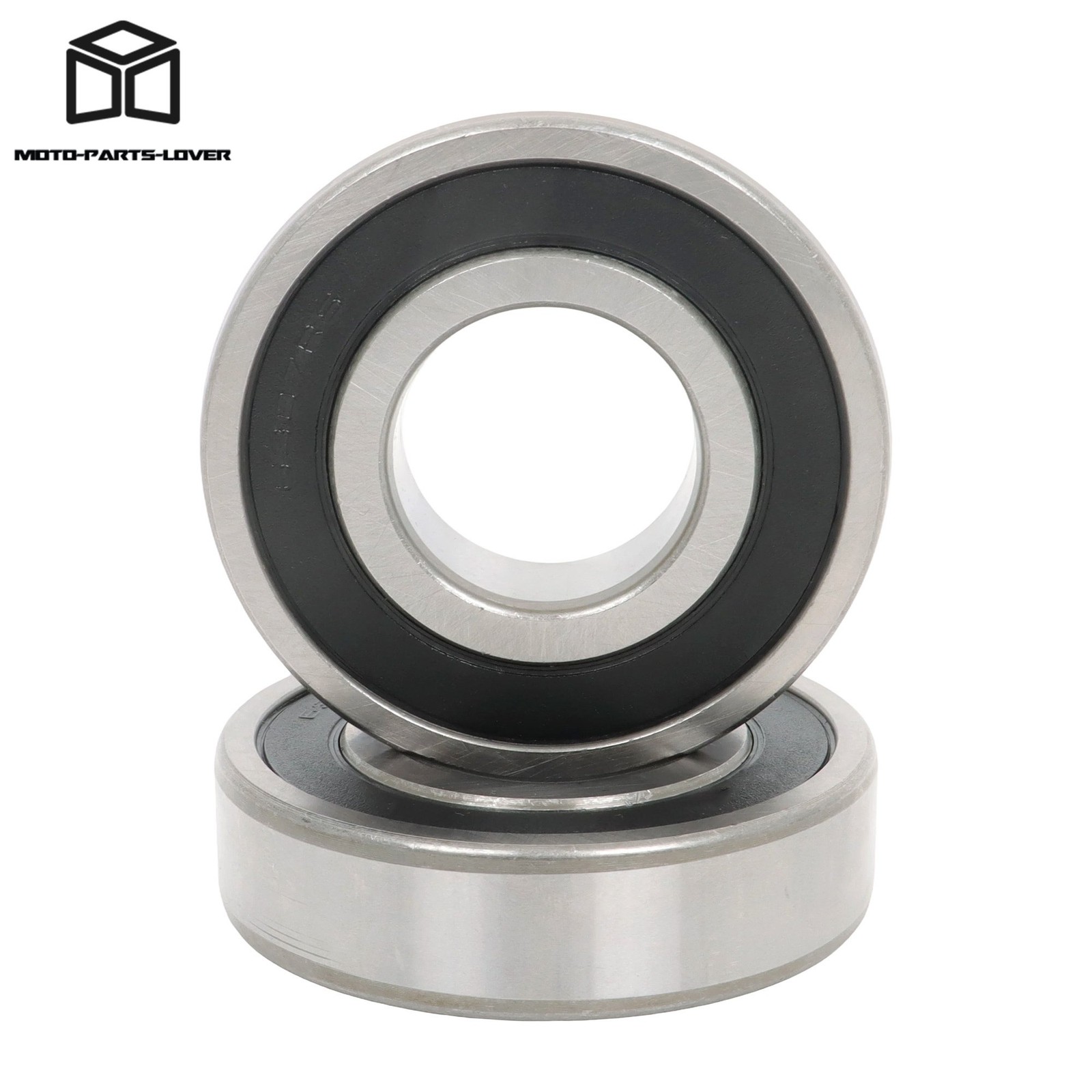 2 Pcs Premium 6307-2RS Bearing 35x80x21mm Double Rubber Seal Steel