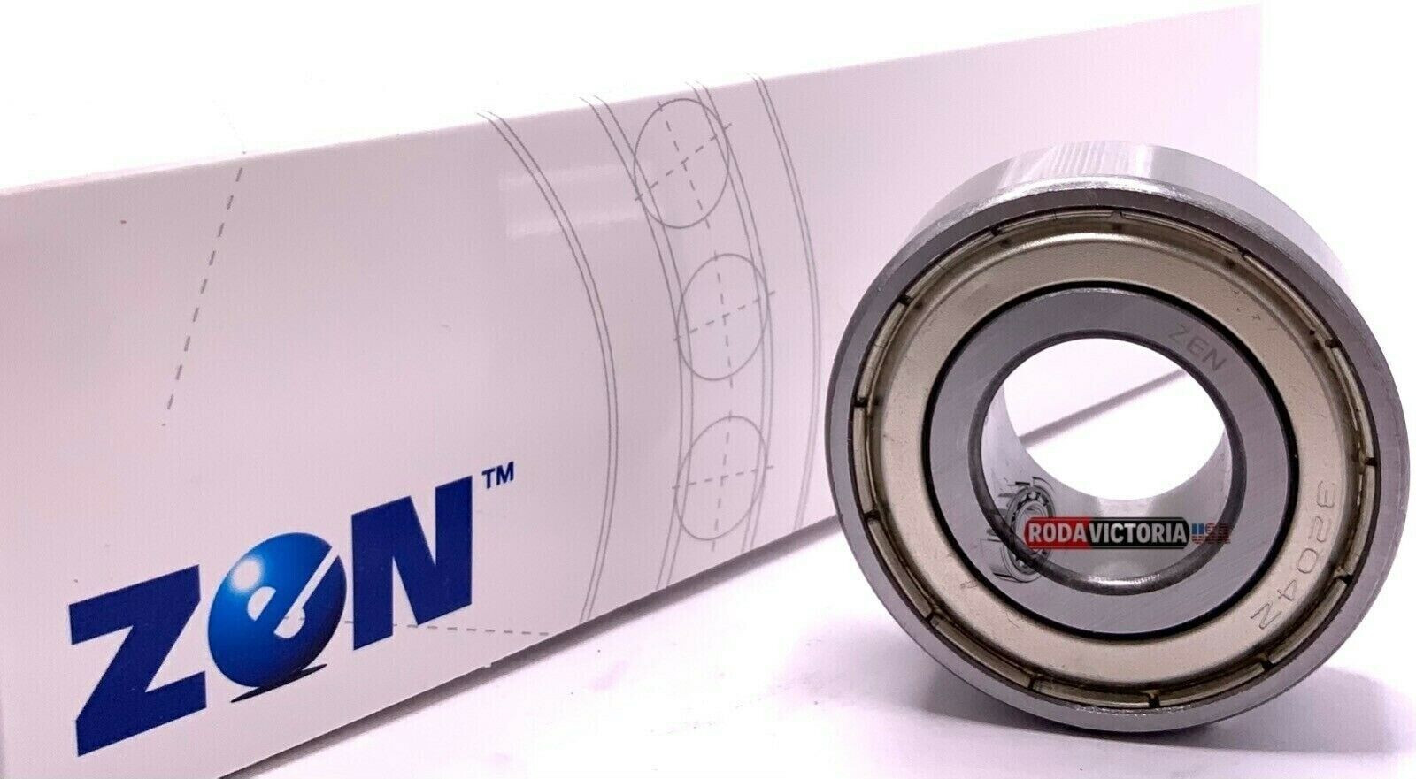 ZEN R18-ZZ Sealed Premium Ball Bearing, 1 1/8″ x2 1/8″ x 1/2″ JD9372 ED10