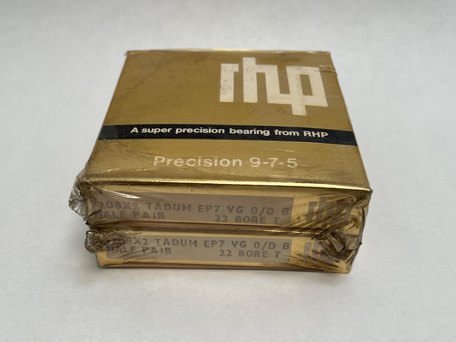 RHP 7208CTDUMP4 Bearing 40x80x18 mm 7208-C-T-DUM-P4 7208X2TADUMEP7 England 2 Pcs