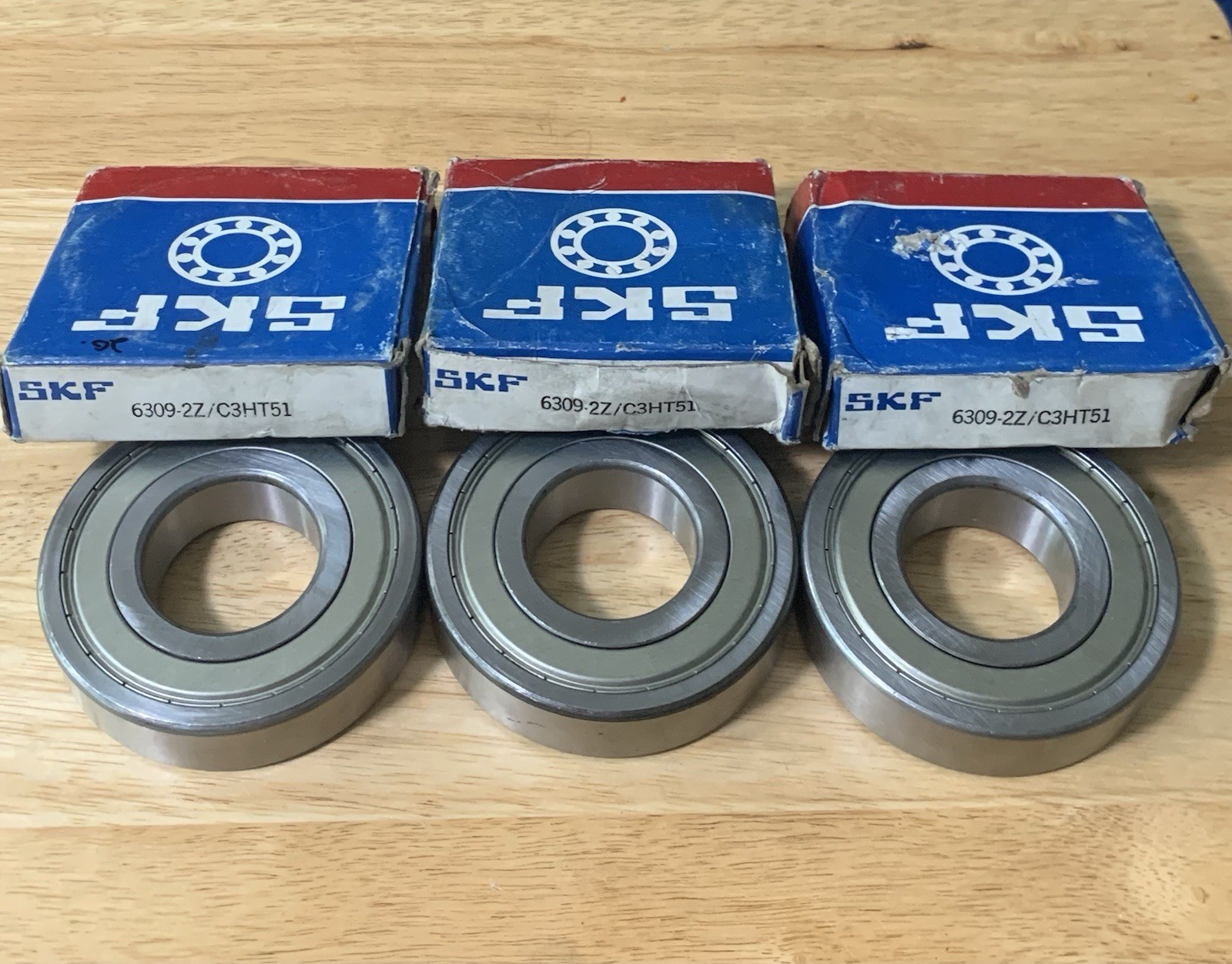 SKF 6309-2Z/C3HT51 RADIAL DEEP GROOVE BALL BEARING 45MM ID
