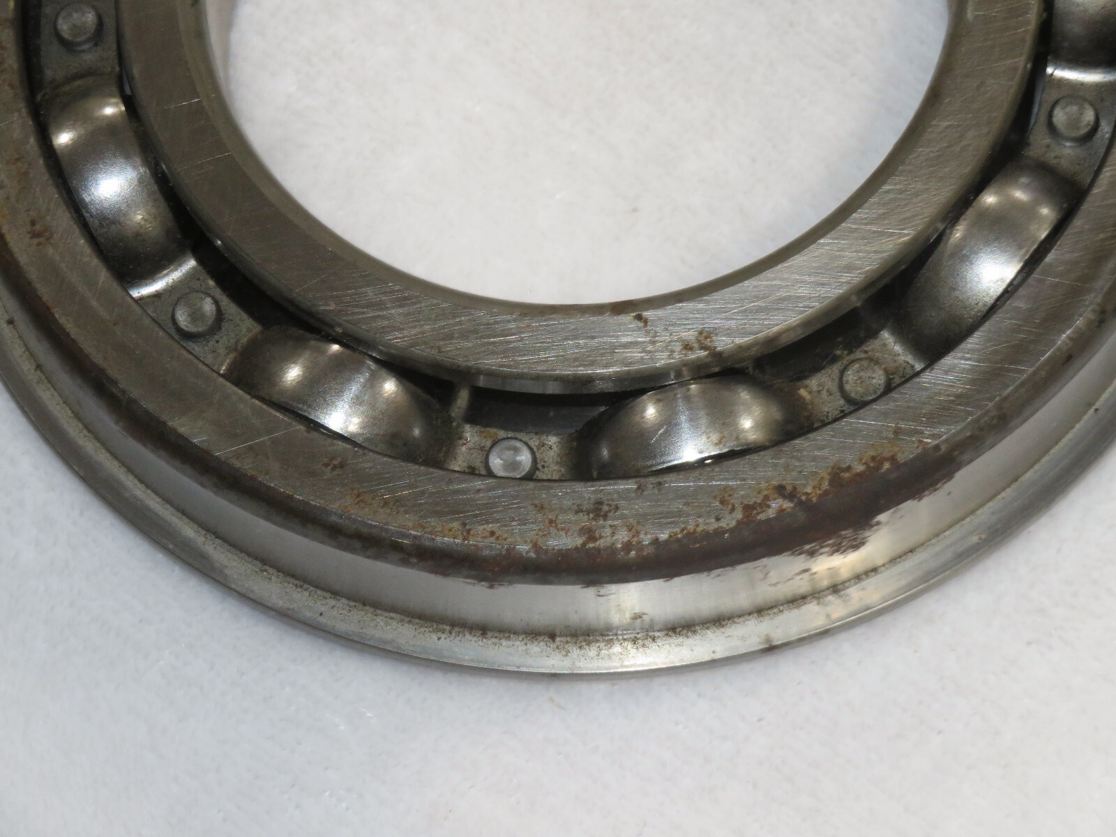 6217 NRC3 KOYO Deep Groove Ball Bearing w/ Snap Ring for Manual Truck Trans.