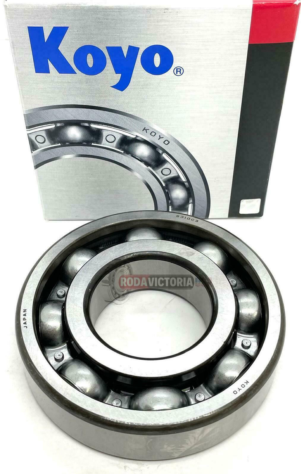 KOYO JAPAN 6310 C3 OPEN, NO SEALS Deep Groove Ball Bearings 50x110x27mm KOYO