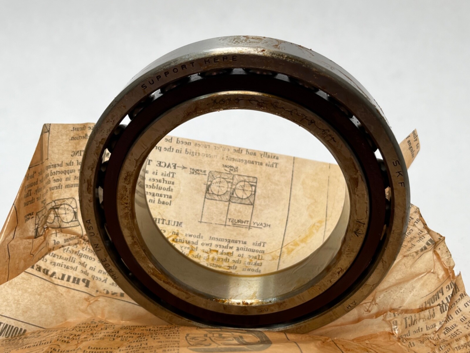 SKF 7015CTCC78G1 Angular Bearing 75x115x20 mm 7015C 7015-C-TC-C78-G1 USA