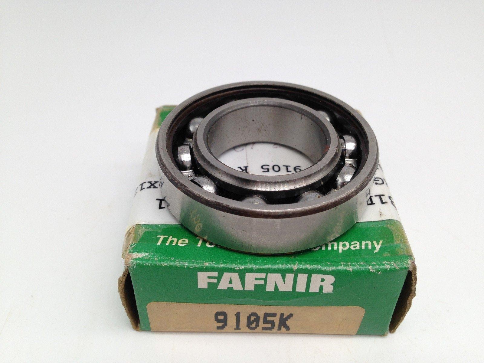 Fafnir 9105K Radial Deep Groove Ball Bearing, Bore 25mm