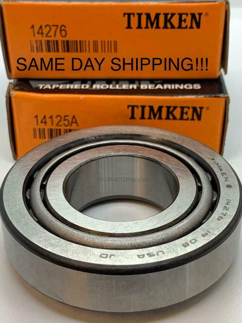 14125A/14276 1.25×2.717×0.7813″ Timken Single Row Taper Roller Bearing
