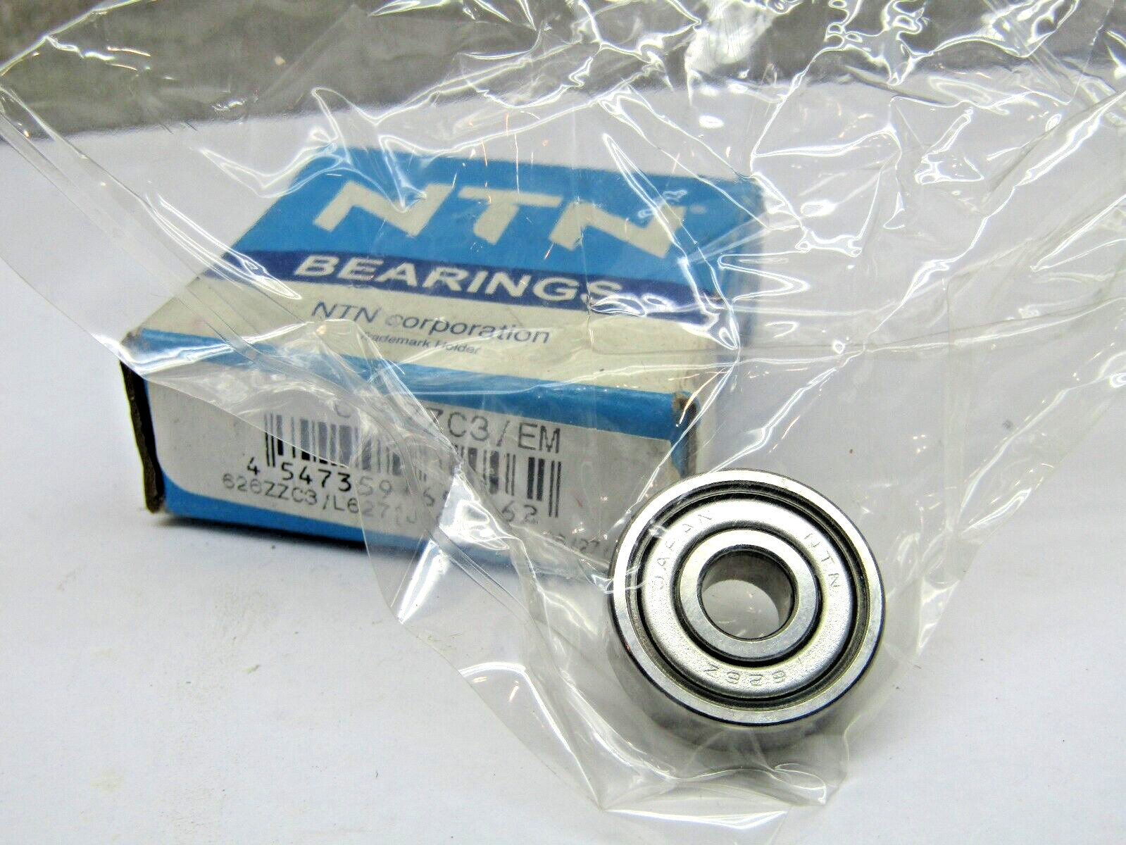 NTN 626ZZ 6mm X 19mm X 6mm Metal Shielded Bearing