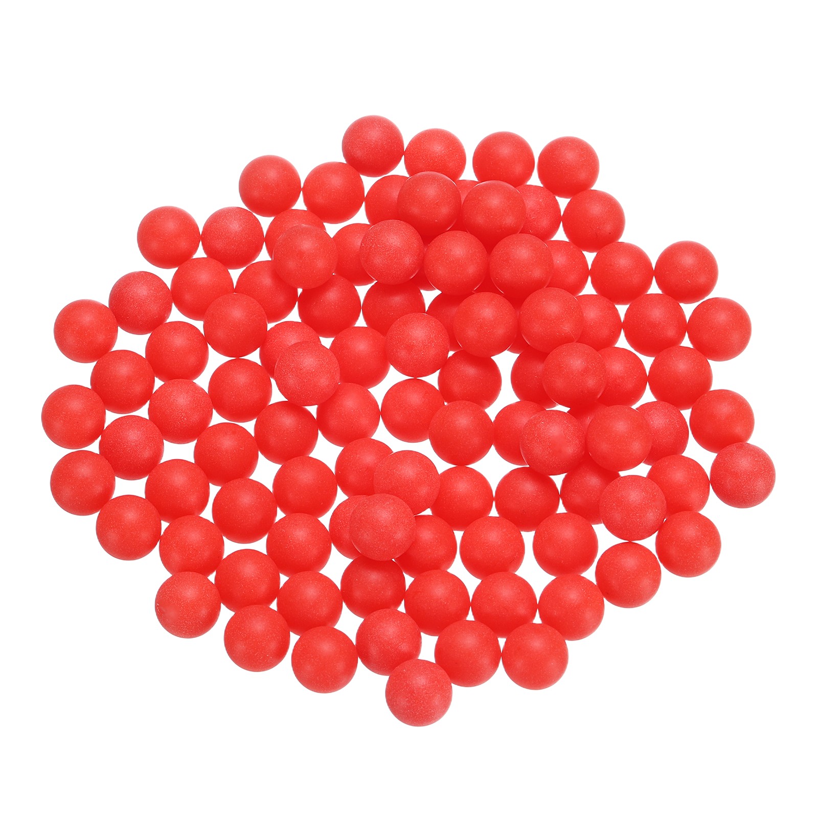 100pcs PP Plastic Bearing Balls 7mm Solid Plastic Balls G2 Precision Red