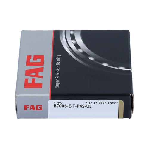 B7006-E-T-P4S-UL FAG 30 x 55 x 13 mm ANGULAR CONT. BALL SINGLE ROW