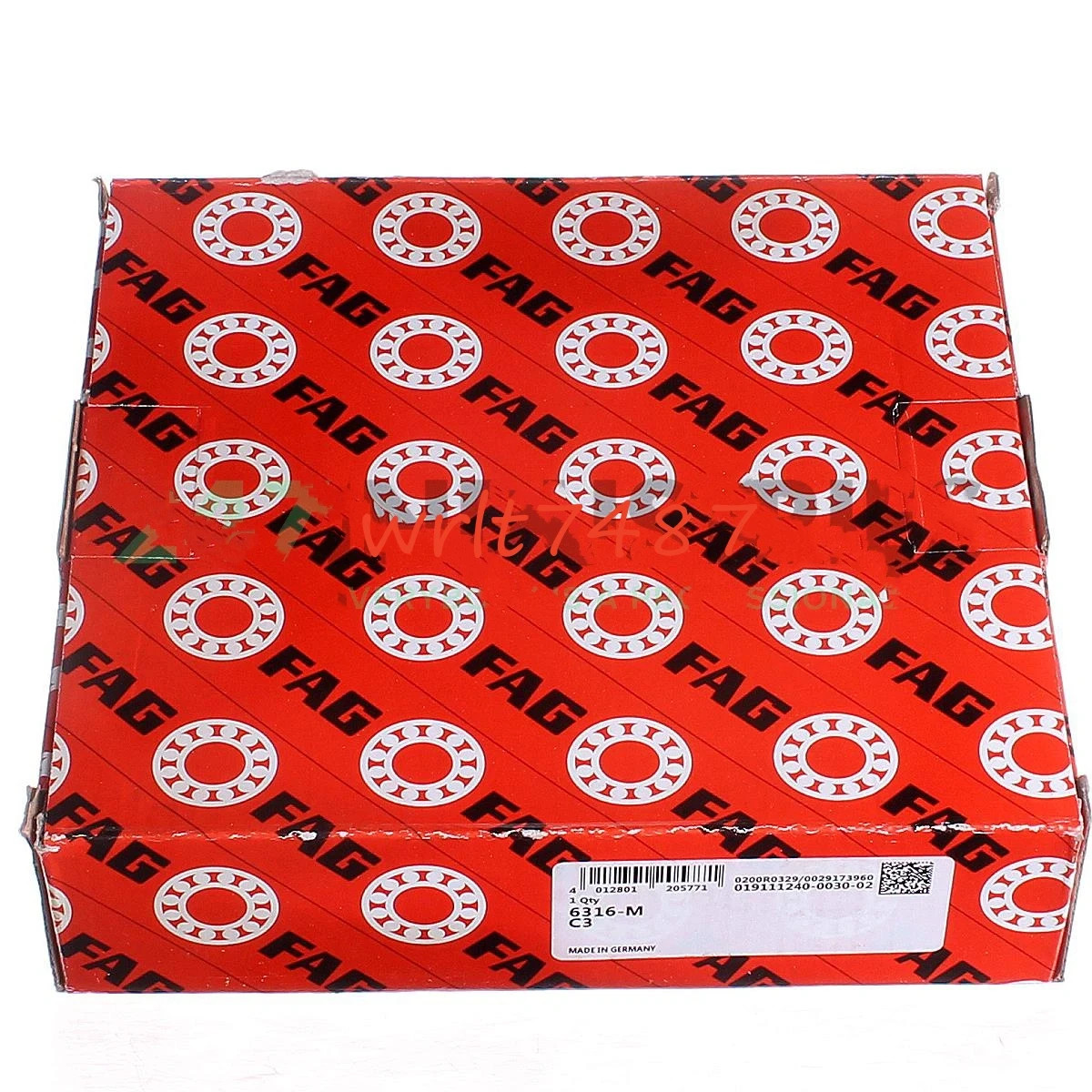 1PC FAG 6316-M-C3 deep groove ball bearing