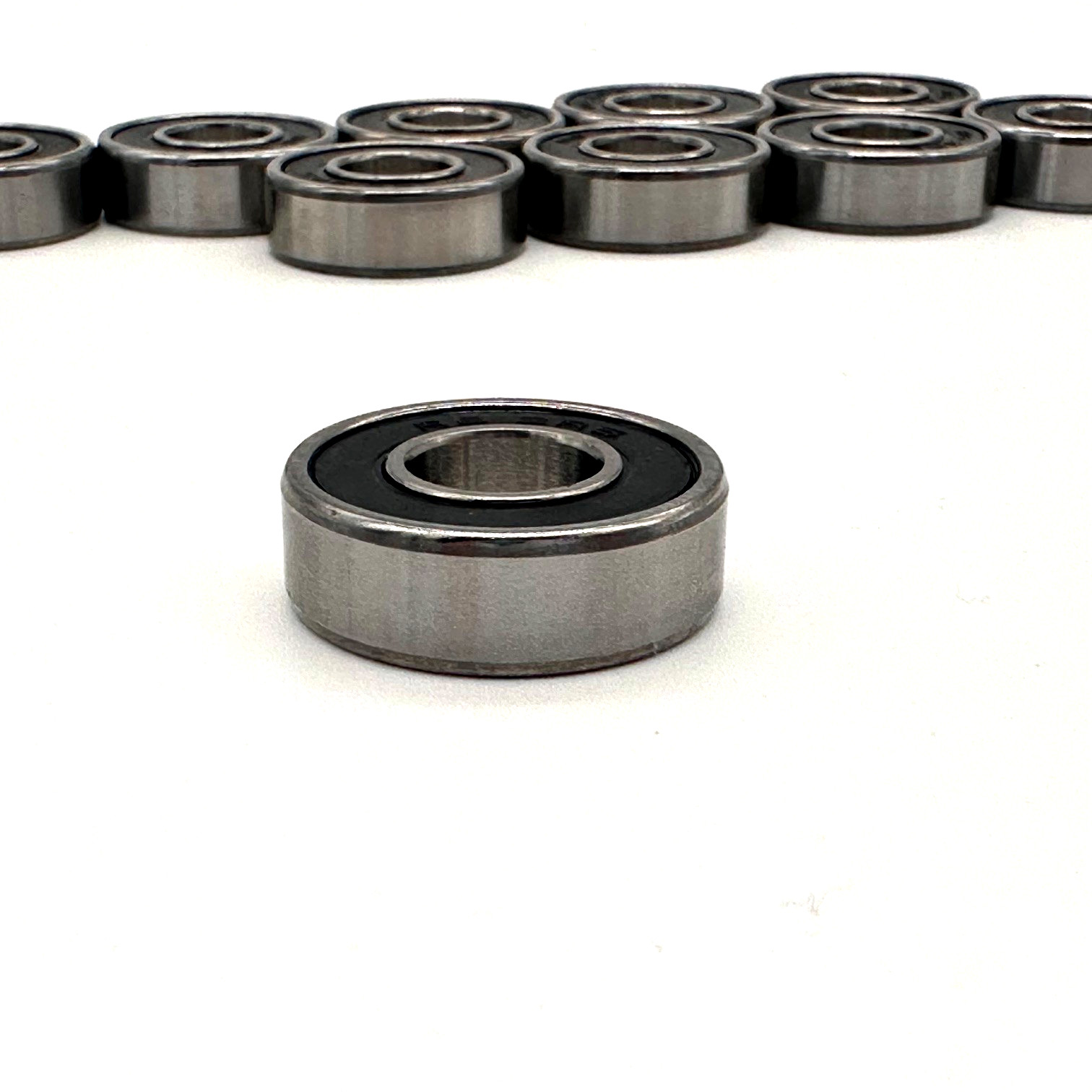 (10) R6-2RS ABEC1 Sealed Greased Ball Bearings 3/8 x 7/8 x 9/32 Pre-Lubricated