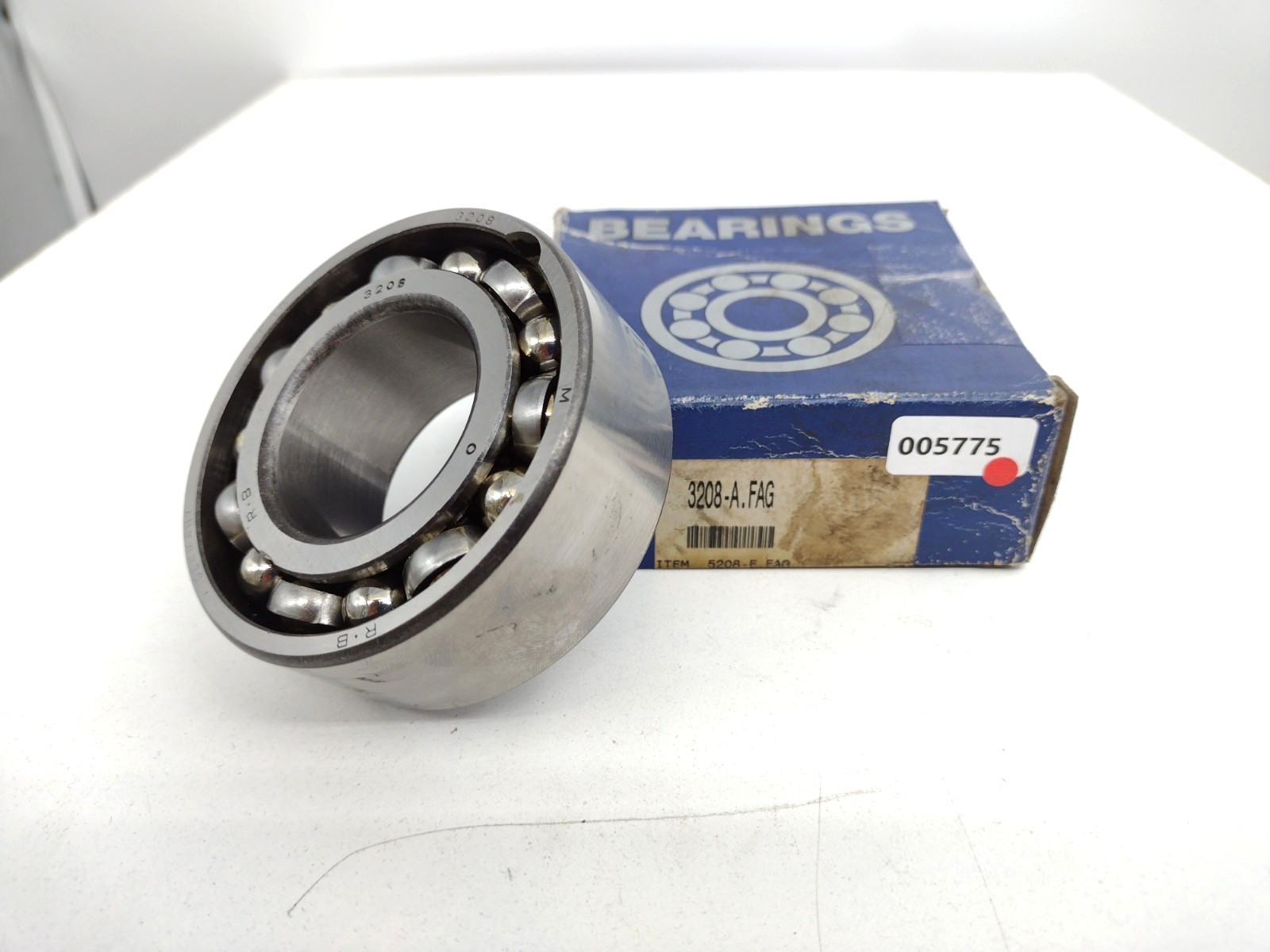 *** FAG 3208-A Double Row Angular Contact Bearing 40 mm Bore