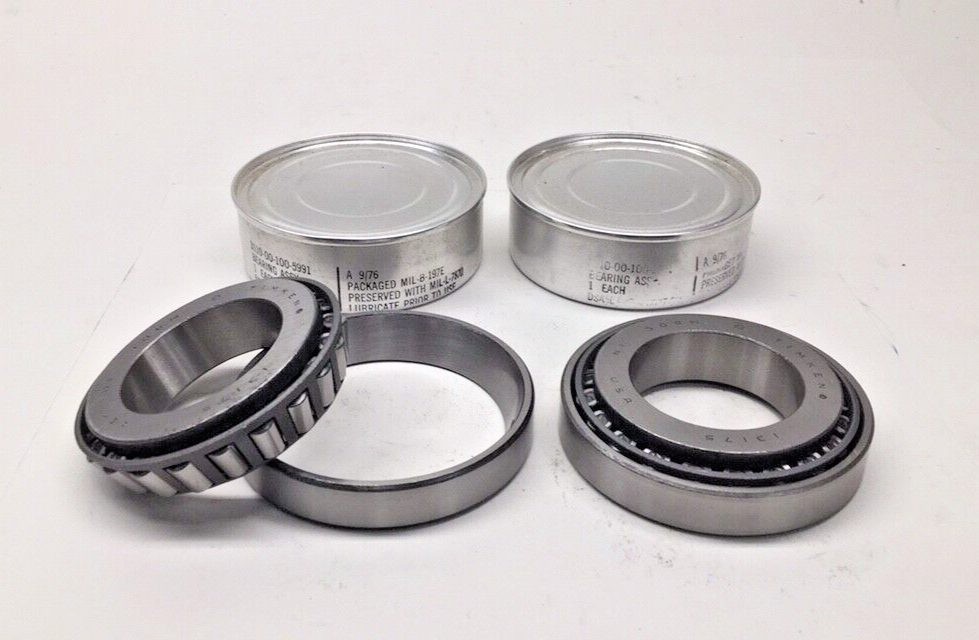 Timken 13175/13318 x 2 Tapered Roller Bearing Set(Pack of 2) 1.75 ID x 3.1875 OD