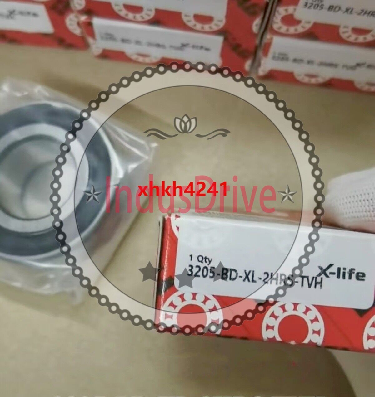 NEW FAG 3205-BD-XL-2HRS-TVH double row angular contact bearing 1PCS #DC
