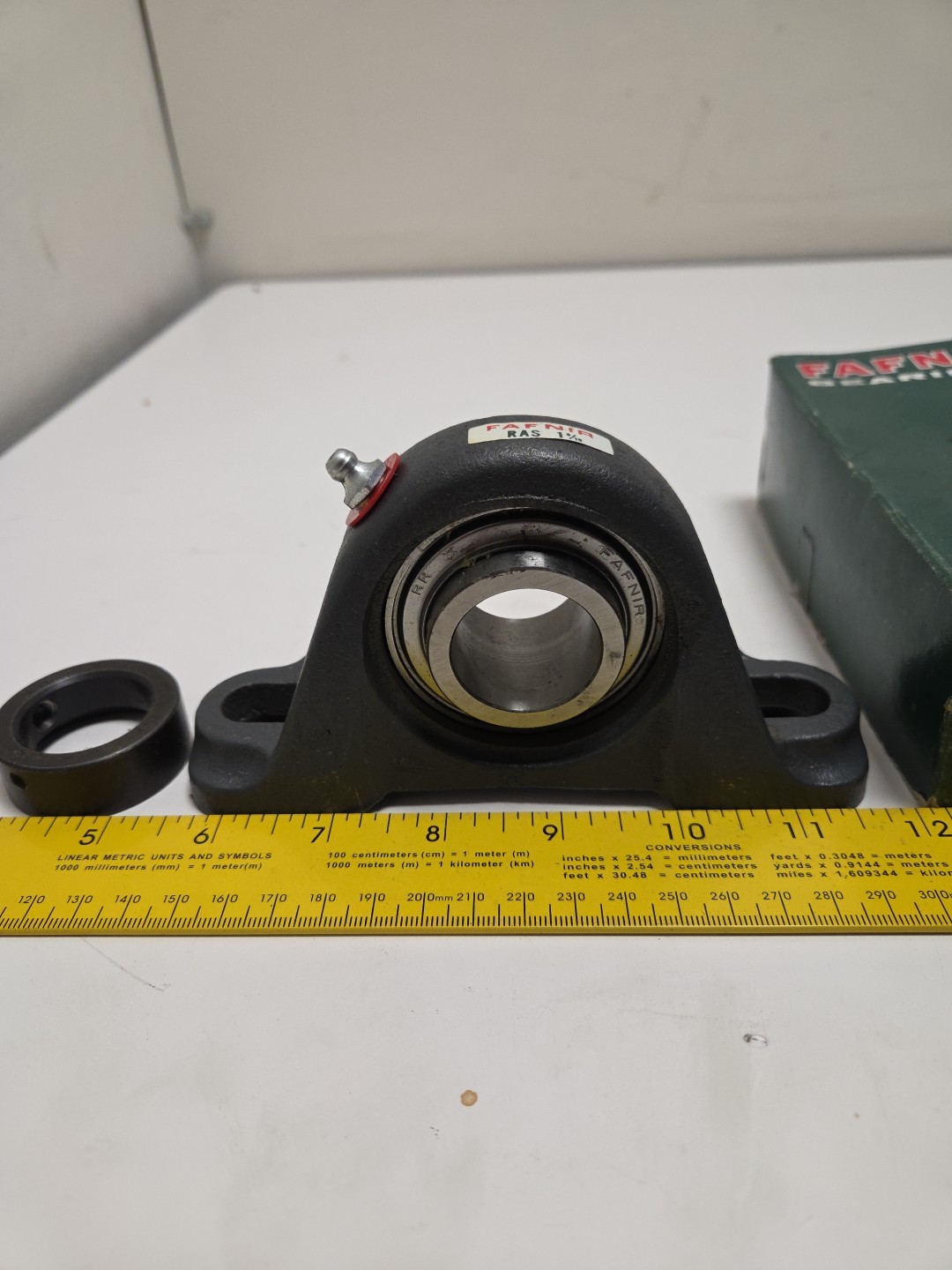 Fafnir RAS 1-3/16″ Pillow Block Ball Bearing NOS