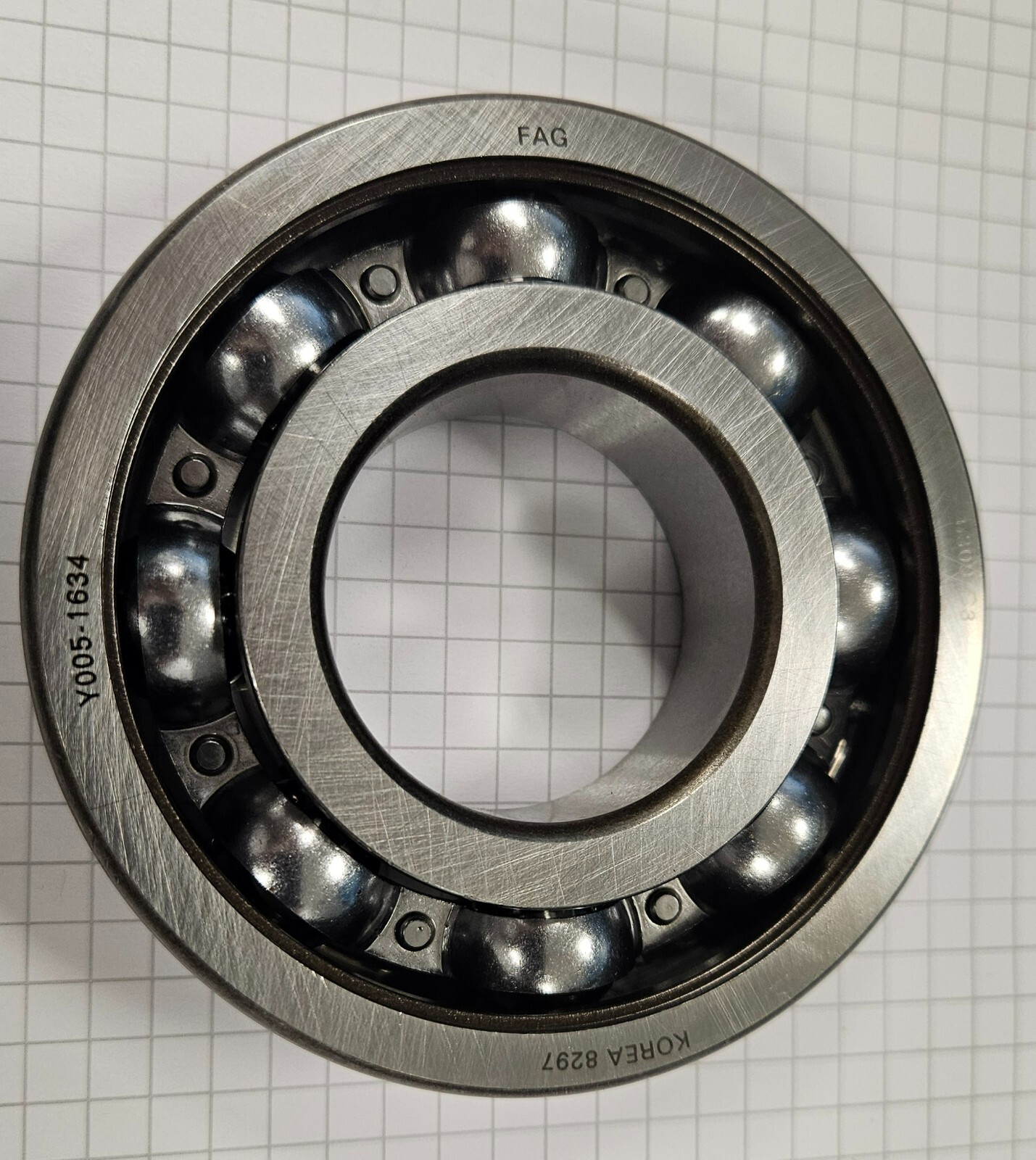 FAG 6309 Z C3 Single Row Deep Groove Ball Bearing 6309ZR.C3 Radial 45x100x25mm