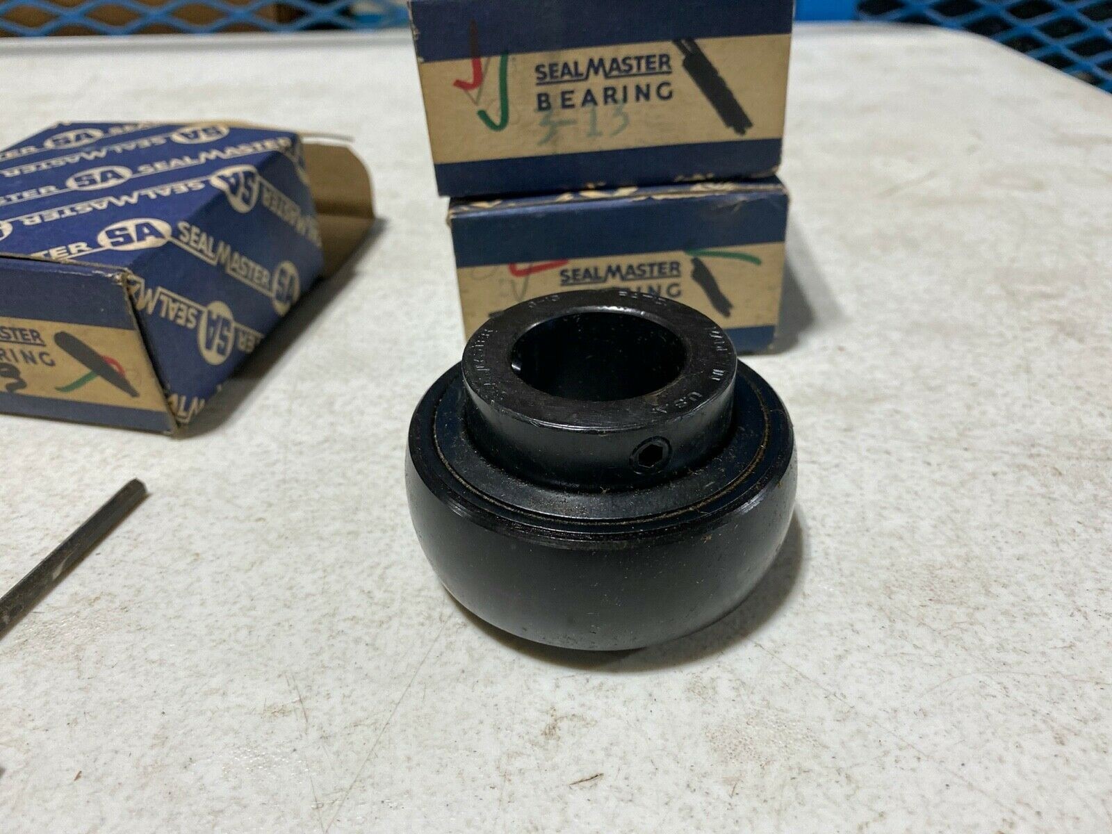 One Sealmaster 3-13 Bearing Insert, 1-3/16″ Bore, NOS