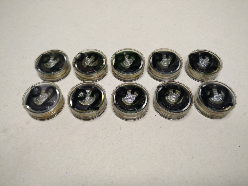4x S 6200 C.TB.P2.GU GMN (7200 CDGA/P4A) 10x30x9 mm ultra-precision ball bearing