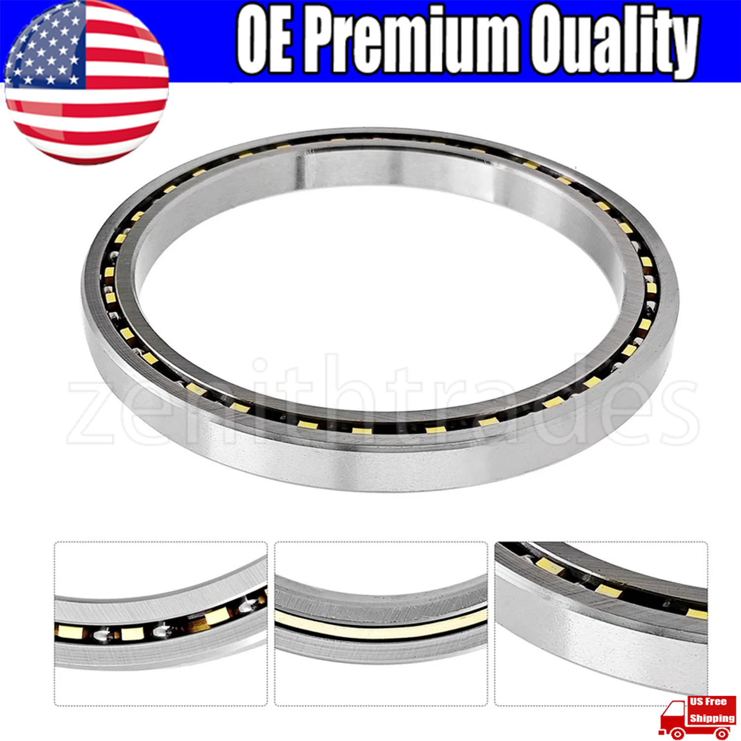 CSXD045 roller bearing 4.5″x5.5″x0.5″ (114.3mm x 139.7mm x 12.7mm) KD045XP0