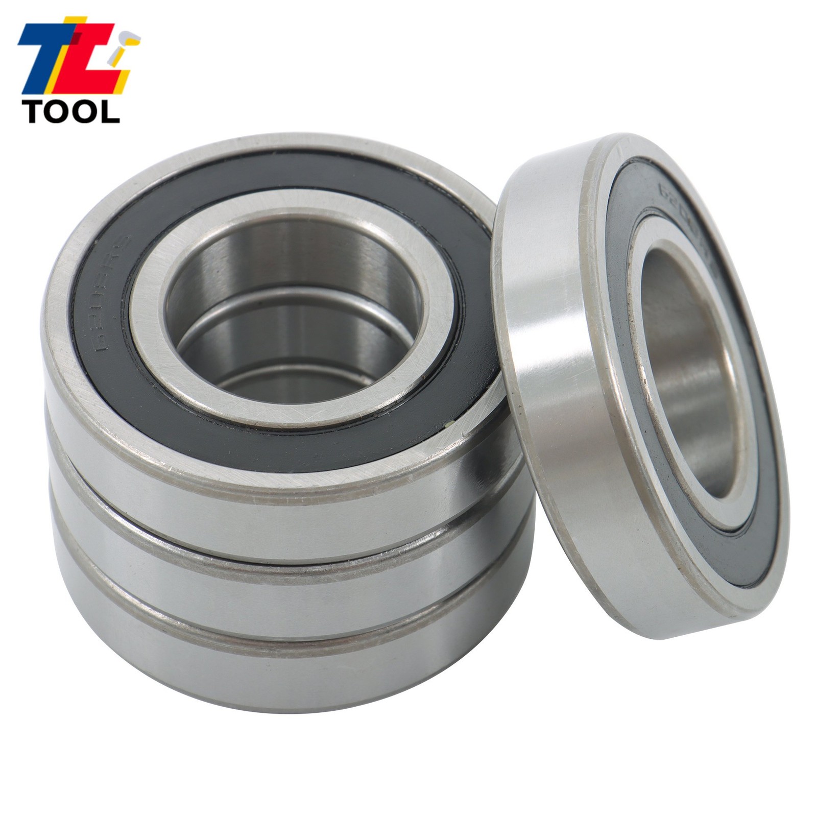 4pcs 6208-2RS 40x80x18mm Bearings Rubber Sealed Industrial