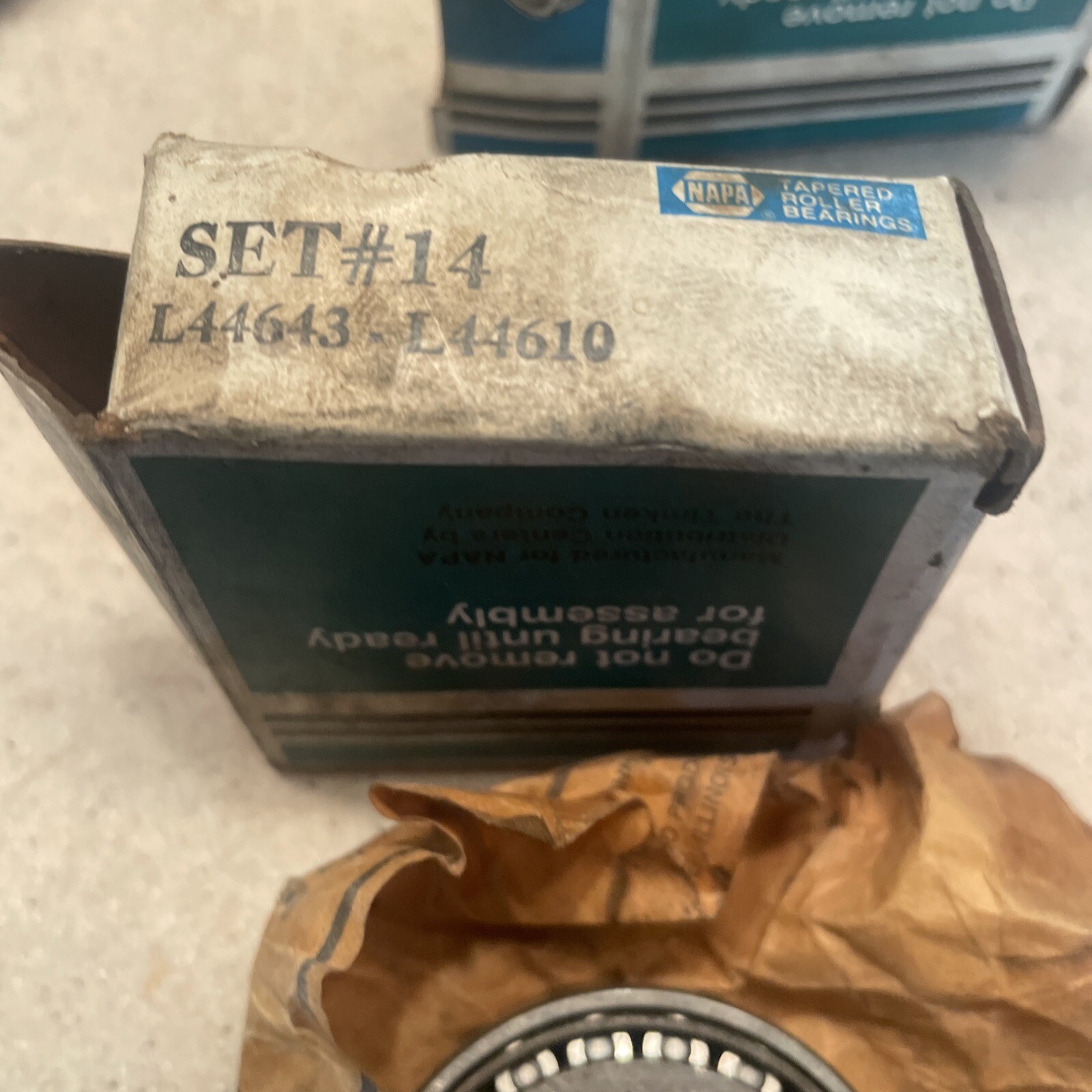 Timken SET 14. L44643 L44610