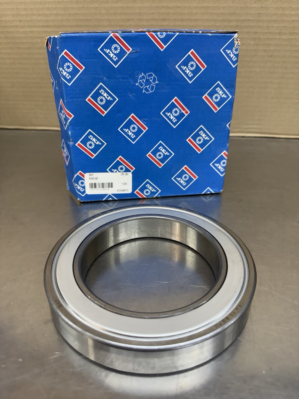 SKF 6020-2Z Shielded Ball Bearing 150mm OD 100mm ID 24mm Width New Made USA