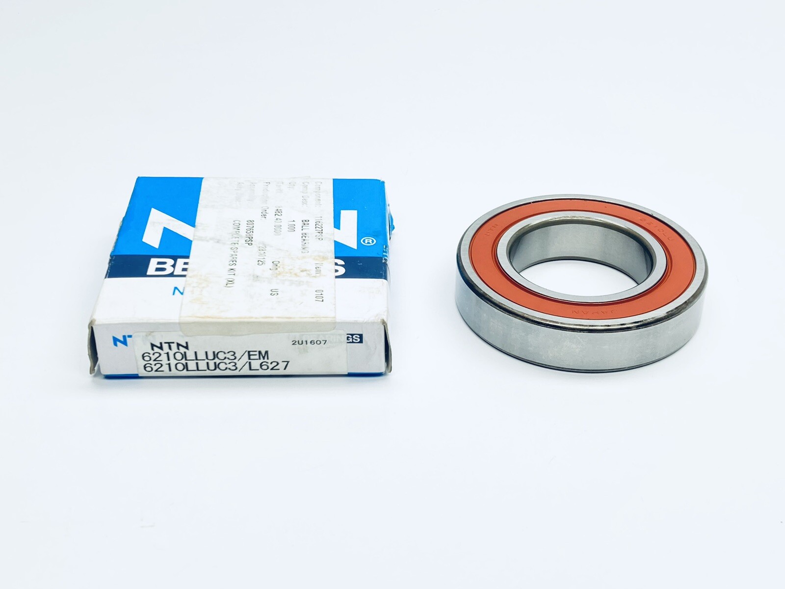 UNUSED NTN 6210C3 RADIAL DEEP GROOVE BALL BEARING 50mmID 90mmOD 20mmW 2-SHIELD