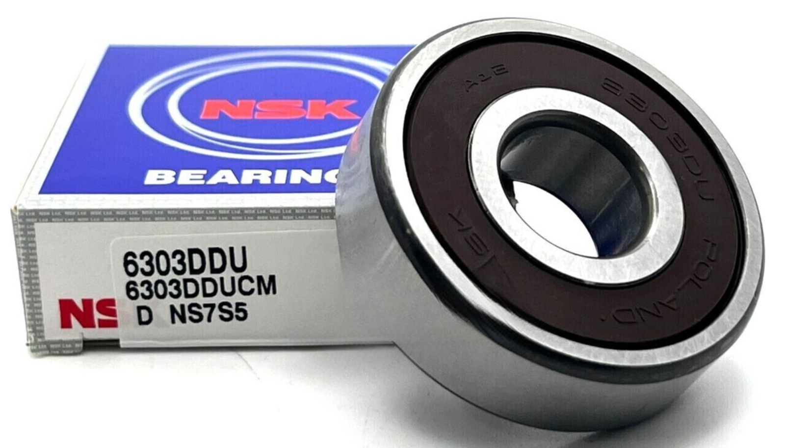 NEW NSK 6303 DDU CM DEEP GROOVE RADIAL BALL BEARING 17x47x14 mm Free Shipping