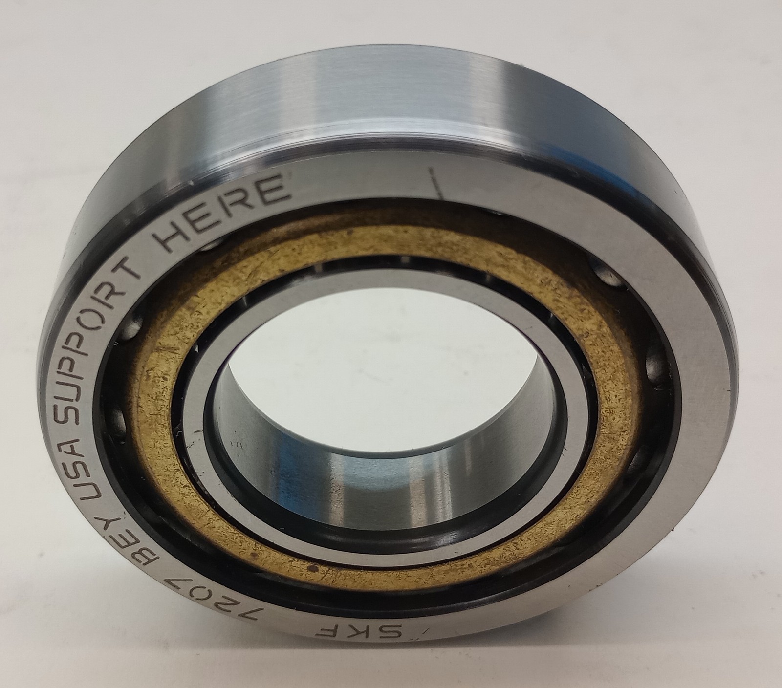 SKF 7207 BEY Angular Contact Ball Bearing 35mm ID X 72mm OD X 17mm W 7207BEY