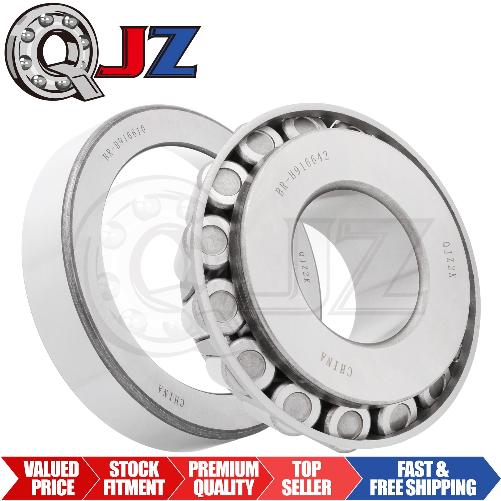 [Qty.1] New H916642-H916610 Tapered Roller Bearing Set [2.7554″ ID x 2.1563″ W]