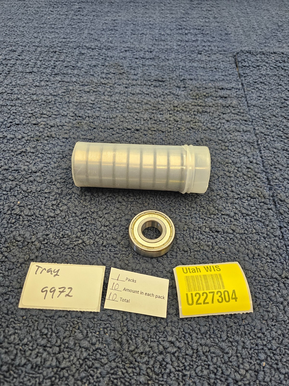 (QTY 10) ABT 6203 ZZ C3 Metal Shielded Ball Bearing 17mm x 40mm x 12mm