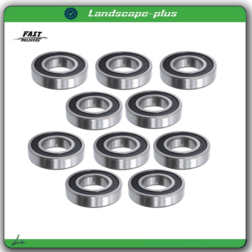 10 Pack 6208-2RS 40mmx80mmx18mm Deep Groove Ball Bearing Rubber Sealed