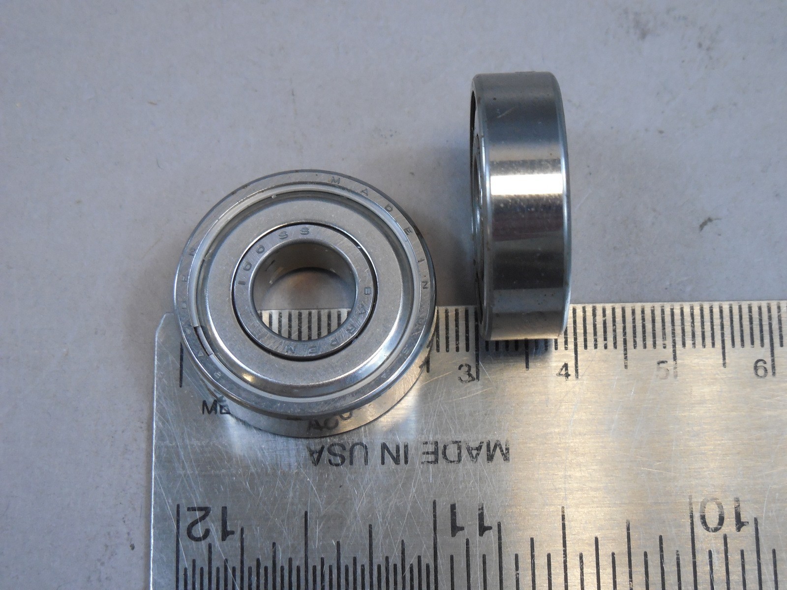 LOT of 6 Barden 100SS Precision Bearing with Some Surface Rust 10x26x8mm