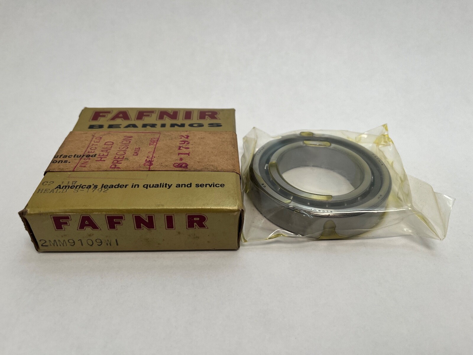 Fafnir 2MM9109WI Angular Bearing 45x75x16 mm 7009-C 2MM-9109-WI-CR USA