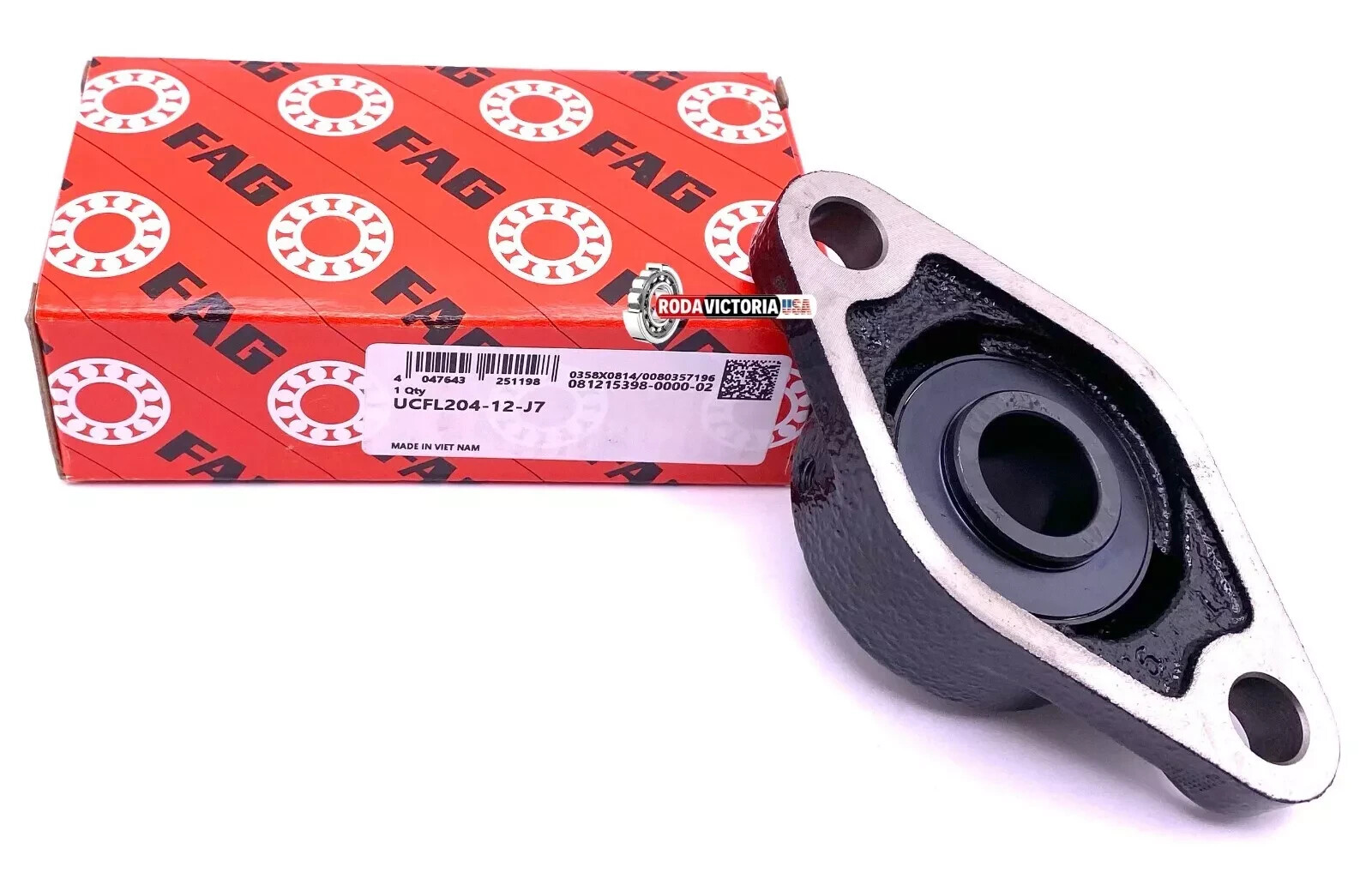 FAG UCFL204-12 J7 Flanged Housing Unit Bearing FYTBJ3/4 TF 3/4″ Bore
