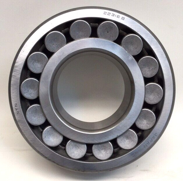 NTN 22316B Spherical Roller Bearing 80mm ID 170mm OD 58mm Width Straight Bore