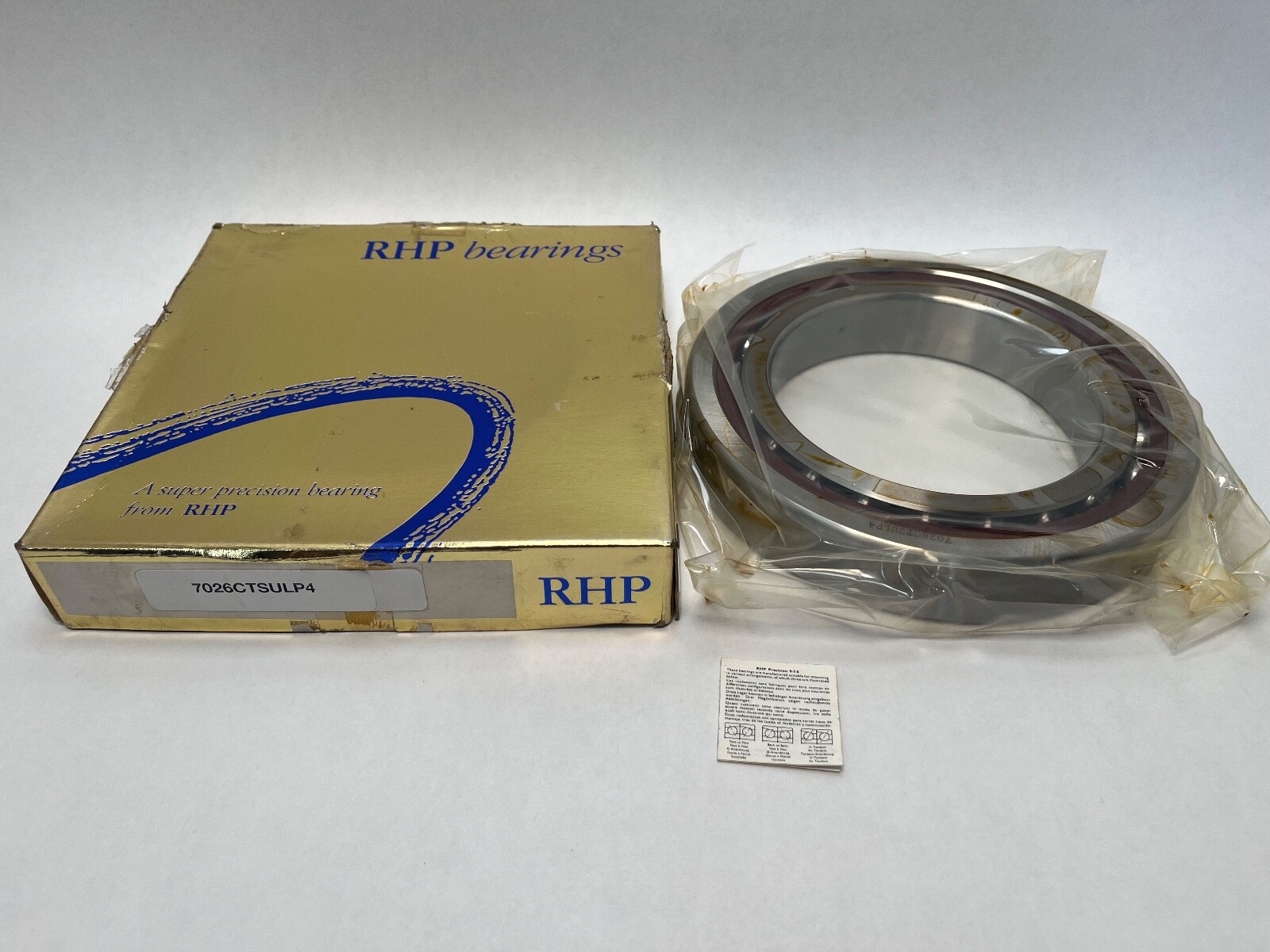 RHP 7026CTSULP4 Bearing 130x200x33 mm 7026C 7026-C-T-SUL-P4 England