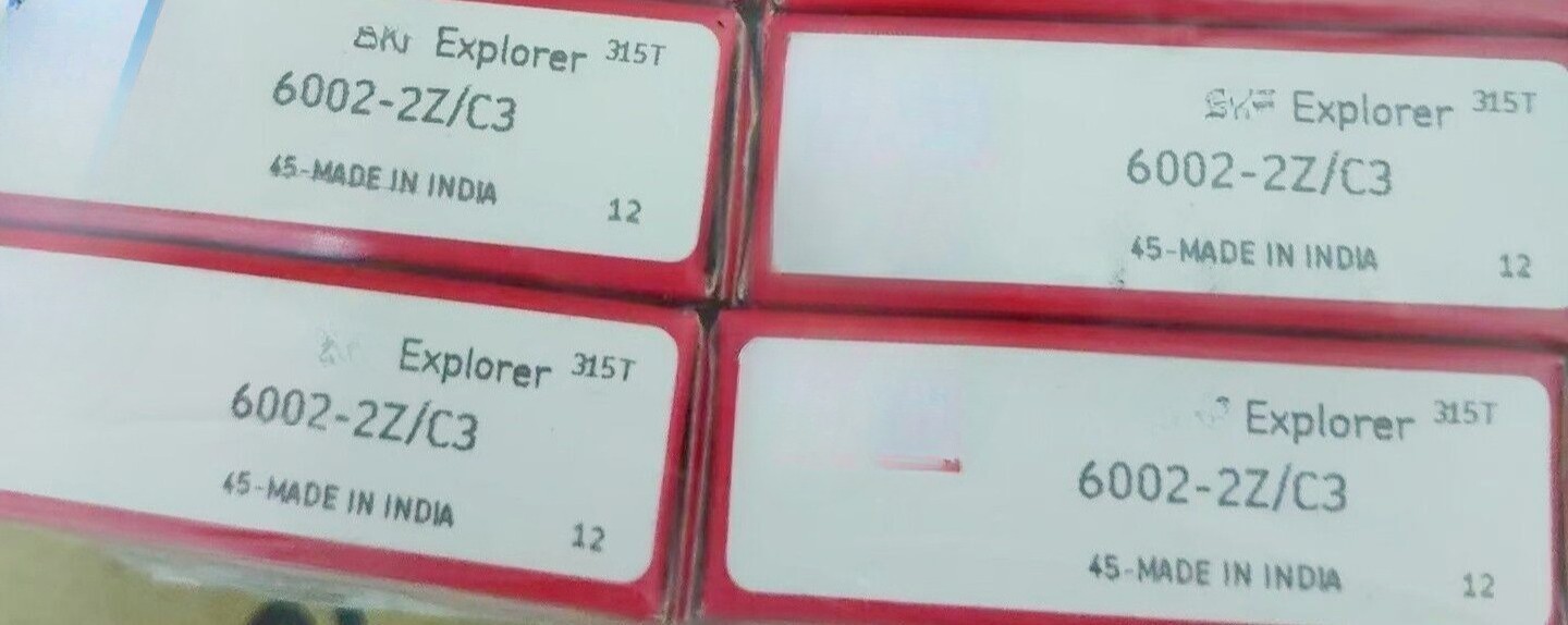 1PC 6002-2Z/C3 single row deep groove ball bearing New