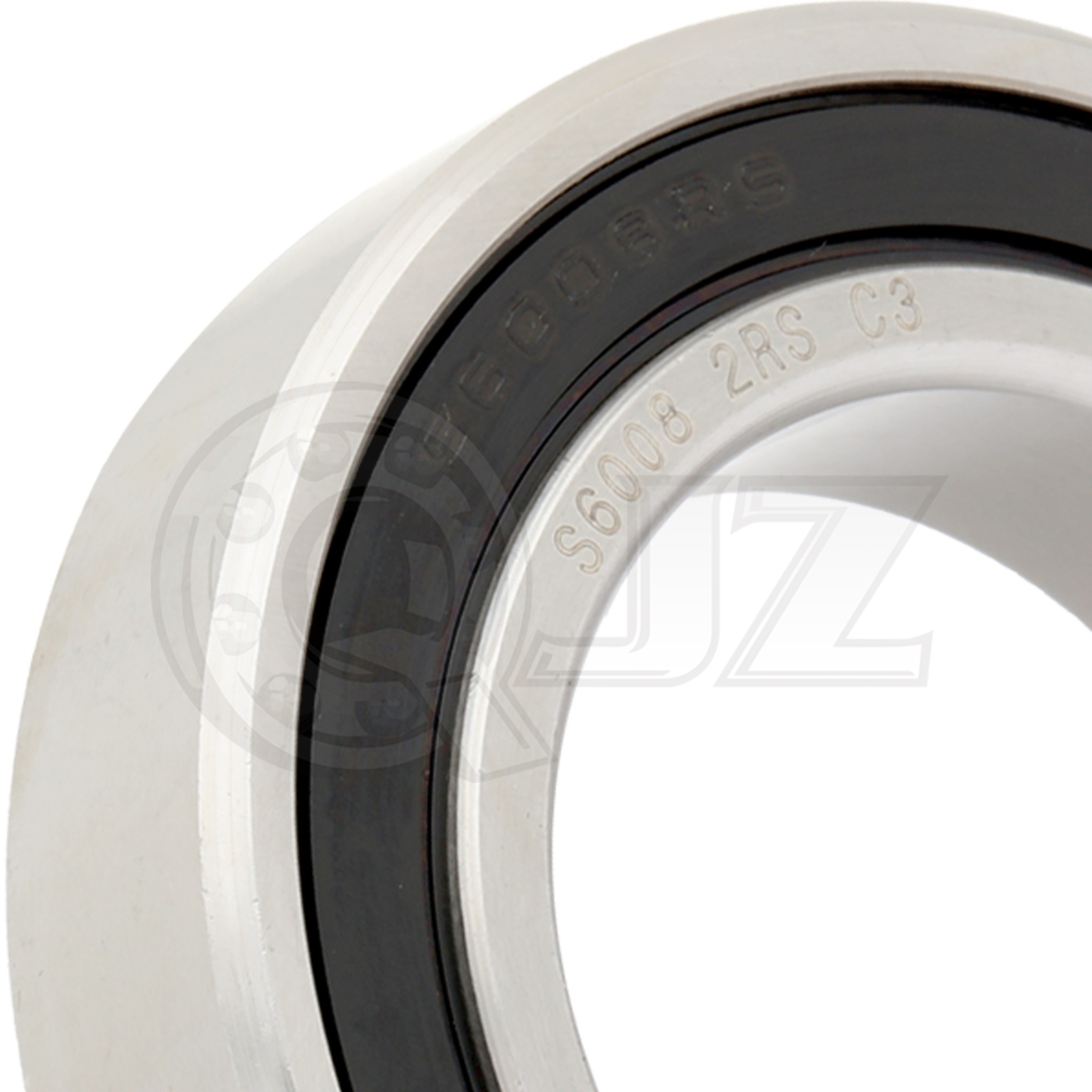 [Qty.5] New S6008-2RS Stainless Radial Ball Bearing [40mm ID x 68mm OD x 15mm W]