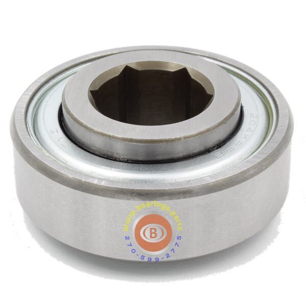 204KRR2, JD7126 Special Ag Bearing 11/16" Hex Bore Bearing