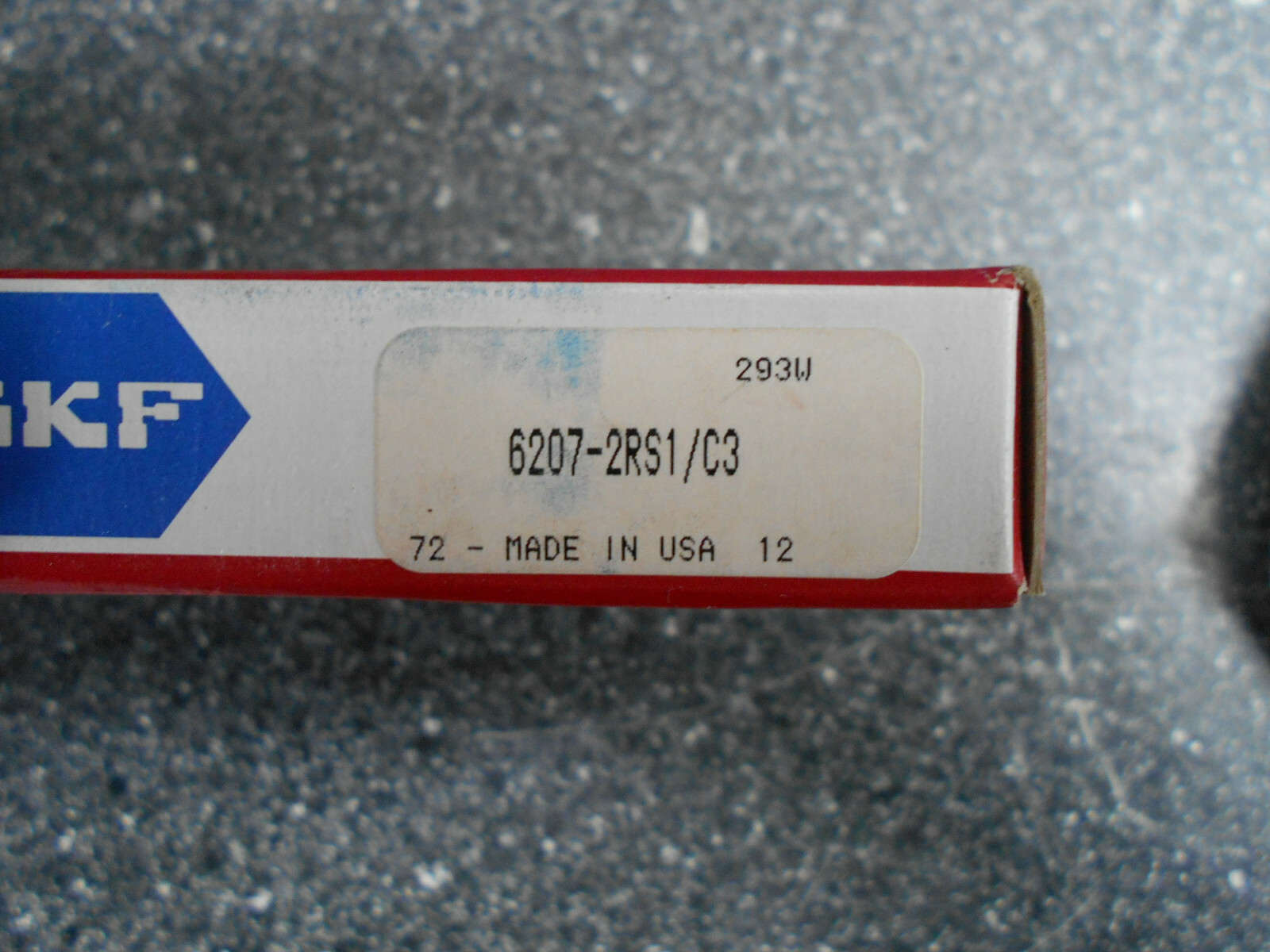 ASSORTED LOT SKF 6207-2RS1/C3 W/ SKF 6208-2RS1/C3HT51 DEEP GROOVE BEARINGS