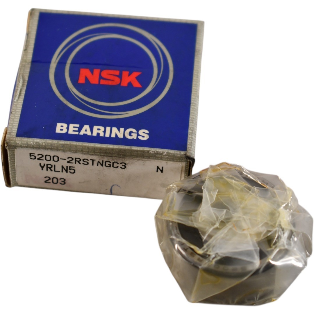 NEW NSK 5200-2RSTNGC3 Double Row Angular Contact Bearing 10x30x14.3mm