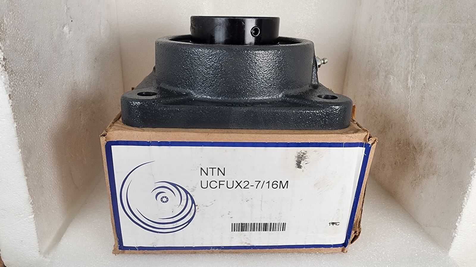 NTN Flange Bearing UCFUX2-7/16M 4-Bolt, Ball, 2 7/16″ Bore NIB NOS