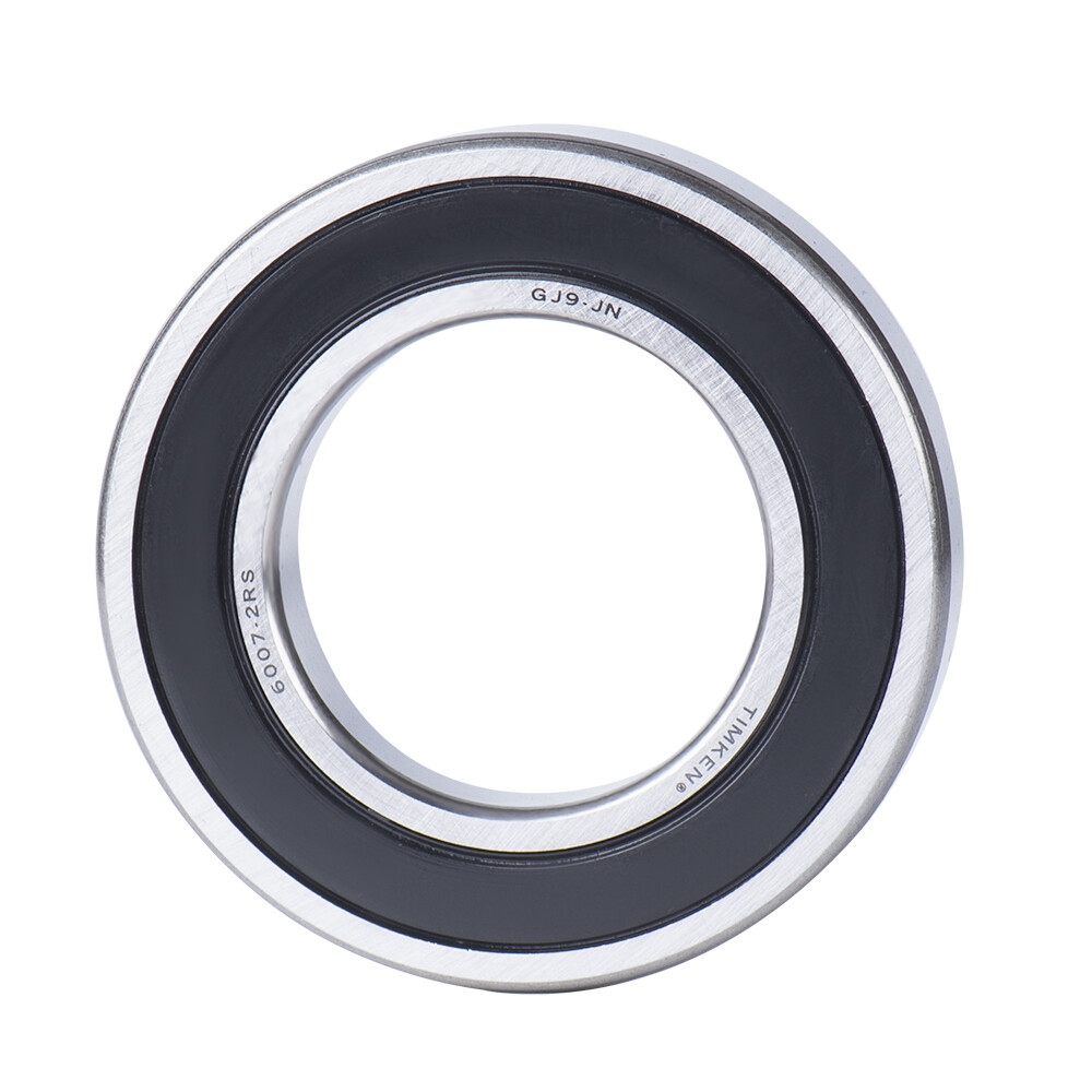 NEW 2PACK TIMKEN 6007-2RS Double Rubber Seal Ball Bearings 35X62X14MM